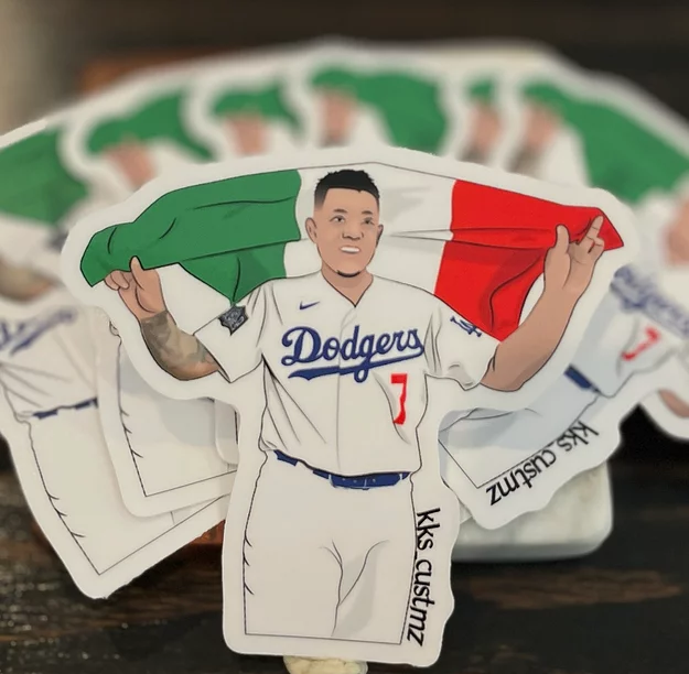 Official Los Angeles Dodgers Julio Urias Mexican flag shirt